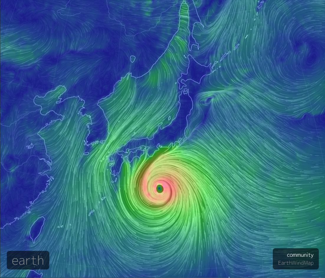 台風接近でてんやわんや_c0025115_22150844.jpg