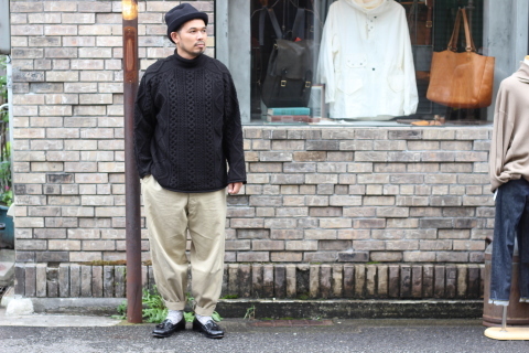 「ChahChah」 伝統のアランセーターを、、、 \"ROLL NECK CABLE KNIT\" ご紹介_f0191324_07502682.jpg