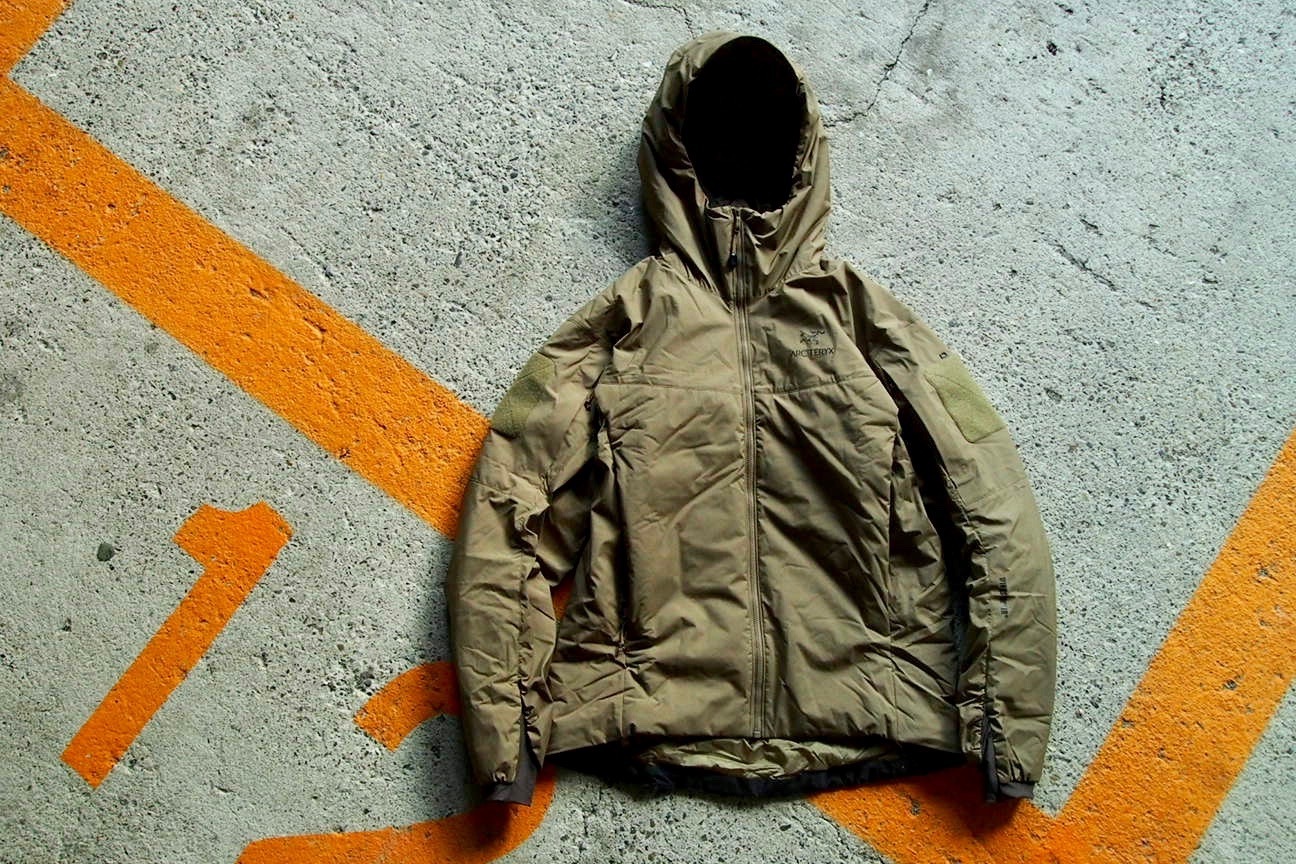 XSサイズ LEAF Cold WX LT Hoody クロコダイル