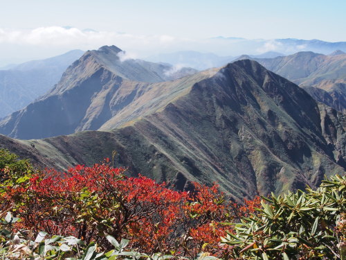 谷川岳 紅葉の稜線歩き 19 10 10 木 心のまま 足の向くまま 谷川岳 紅葉の稜線歩き 19 10 10 木 心のまま 足の向くまま