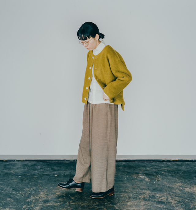 GRANDMA MAMA DAUGHTER スライバーワイド　カーディガン GRANDMA MAMA DAUGHTER スライバーワイドカーディガン : KATO` GRANDMA