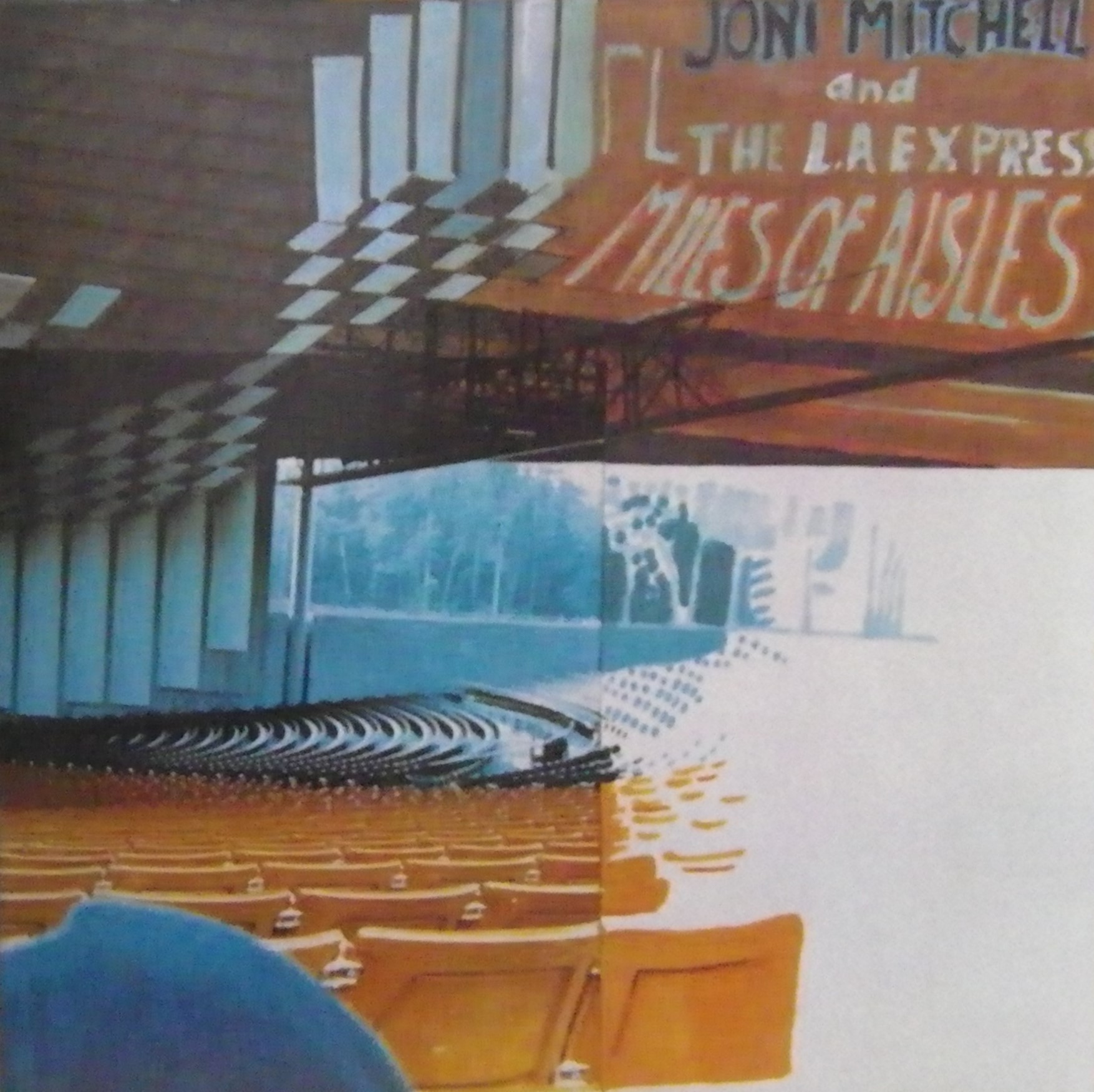 Joni Mitchell その6 Miles Of Aisles : アナログレコード巡礼の旅
