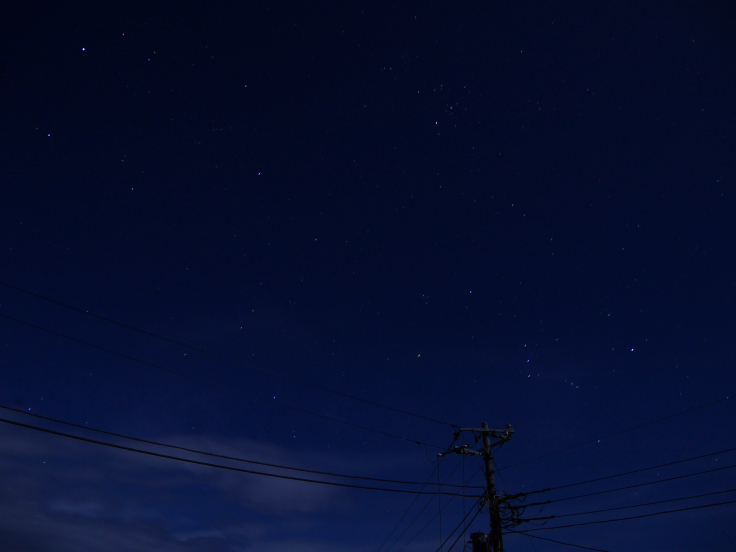 台風後の夜空。_d0386342_23100890.jpg