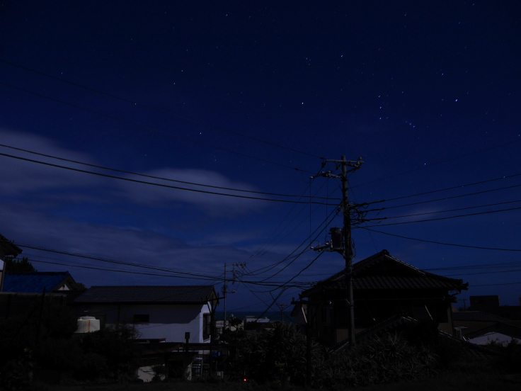 台風後の夜空。_d0386342_23101161.jpg