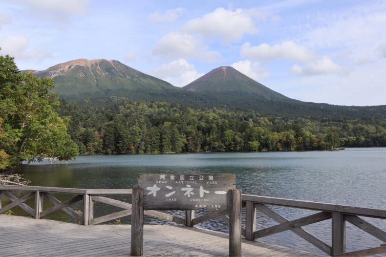 19 北海道 道東旅行 2日目 釧路湿原を早朝カヌー後にオンネトーへ 日進月歩２