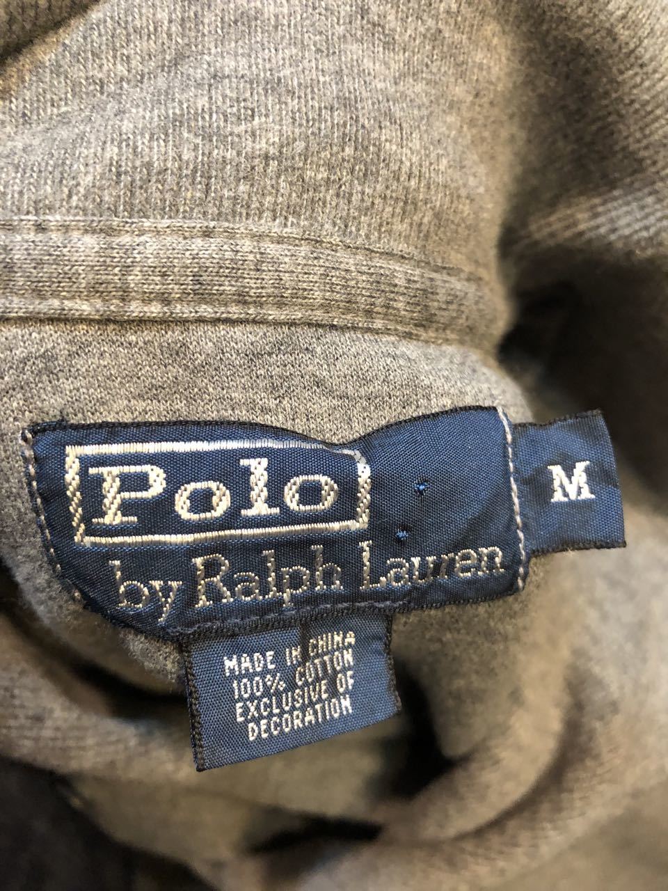 １０月１４日（月）入荷！　ラルフローレン  Ralph Lauren ショールカラースエットシャツ！_c0144020_13225332.jpg