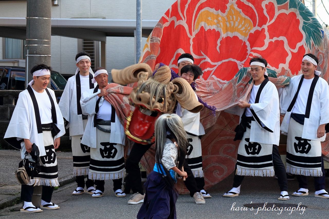 秋季例大祭　奉納獅子舞_f0297537_09012028.jpg