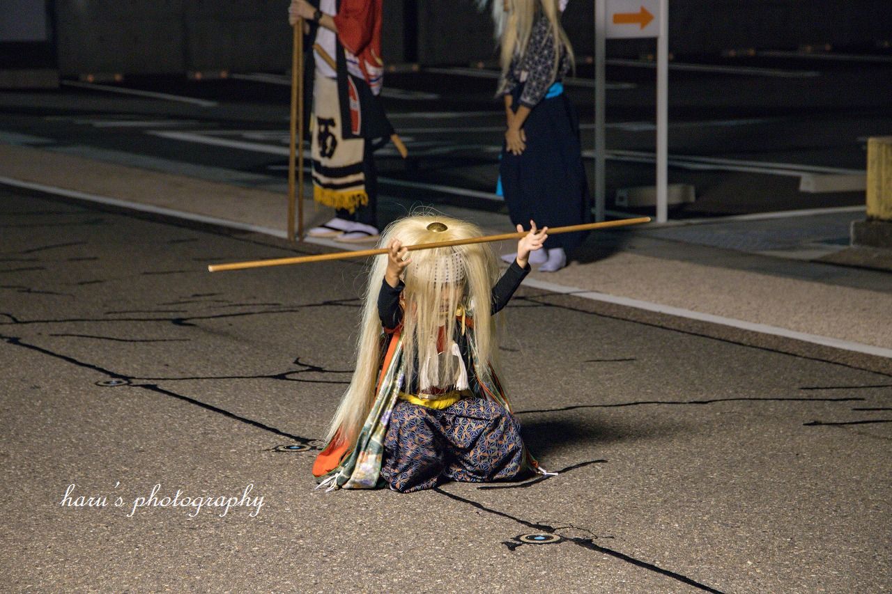 秋季例大祭 奉納獅子舞_f0297537_09014786.jpg
