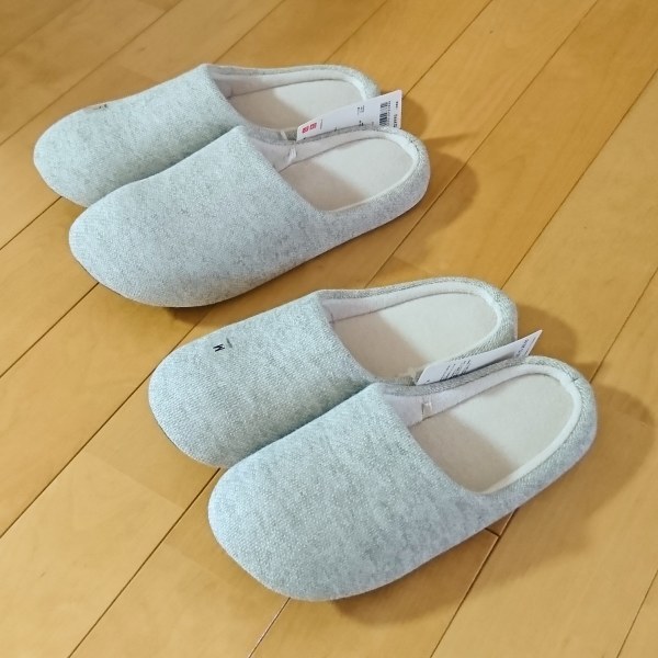 ++ユニクロのスリッパ*&小さな幸せの習慣*++_e0354456_08232295.jpg