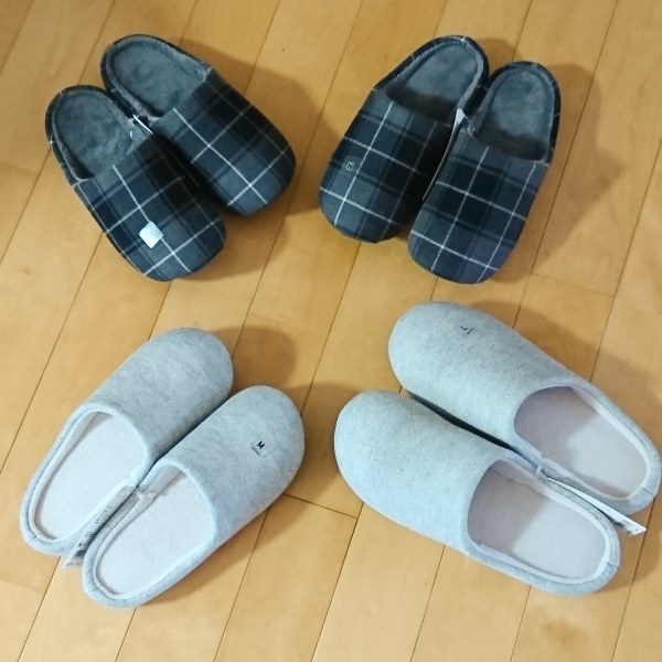 ++ユニクロのスリッパ*&小さな幸せの習慣*++_e0354456_08235112.jpg