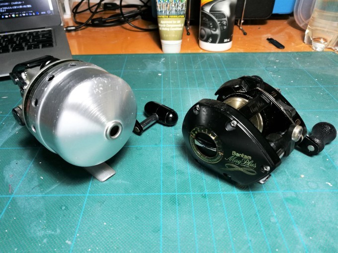 ダイワ スピンキャスト40 と シマノ バンタム 251SG のオーバーホール