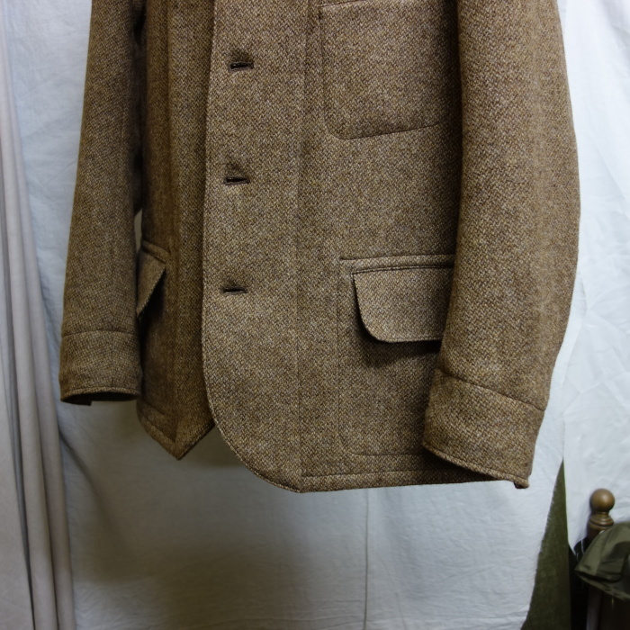 商品入荷のお知らせ / classic shetlandwooltweed tailor jacket_e0130546_19392972.jpg