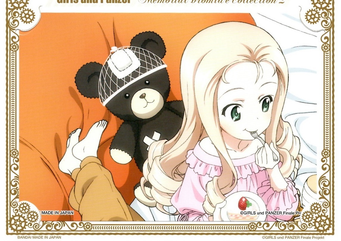 【漫画で雑記】ガルパンのプロマイドガチャを10枚分まわす(メモリアルプロマイドコレクション2)_f0205396_09283687.jpg
