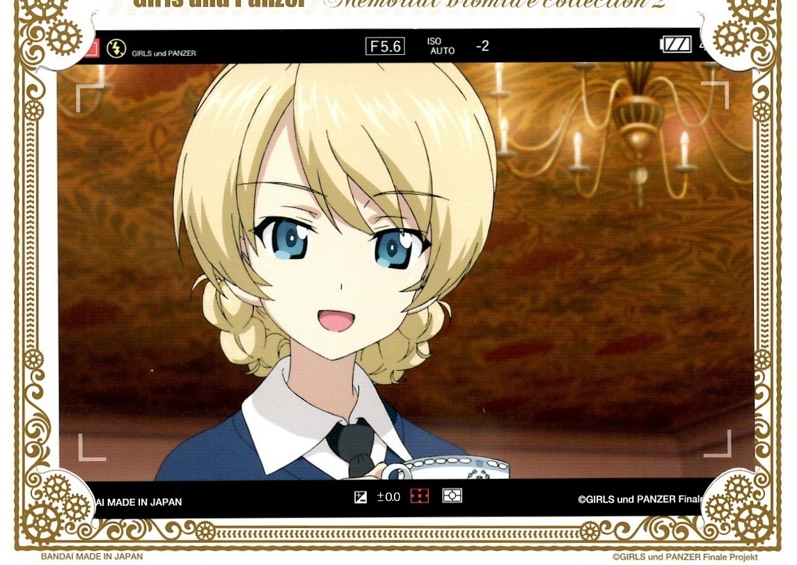 【漫画で雑記】ガルパンのプロマイドガチャを10枚分まわす(メモリアルプロマイドコレクション2)_f0205396_09315167.jpg