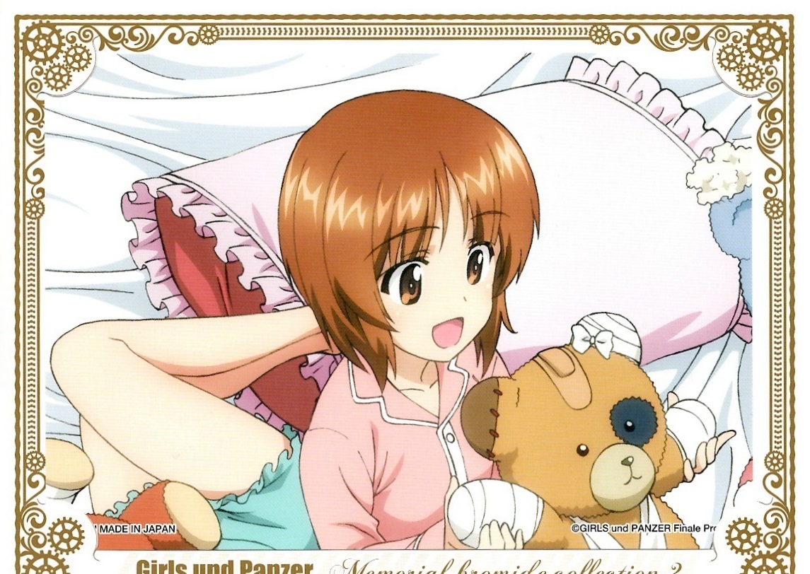 【漫画で雑記】ガルパンのプロマイドガチャを10枚分まわす(メモリアルプロマイドコレクション2)_f0205396_09343320.jpg
