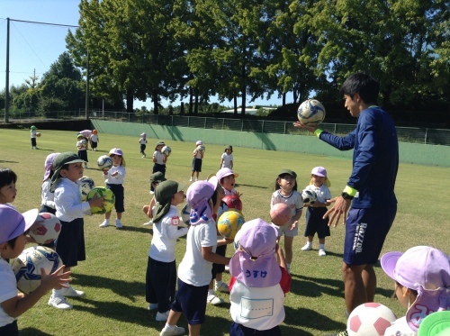 サッカー体験をしました!_c0194522_15003561.jpg