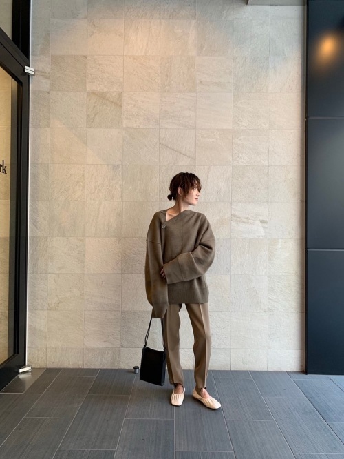 TODAYFUL - TODAYFUL トゥデイフルAsymmetry Ensemble Knit TODAYFUL トゥデイフル TODAYFUL Asymmetry Botton Knit