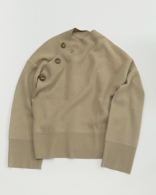 TODAYFUL トゥデイフル TODAYFUL Asymmetry Botton Knit