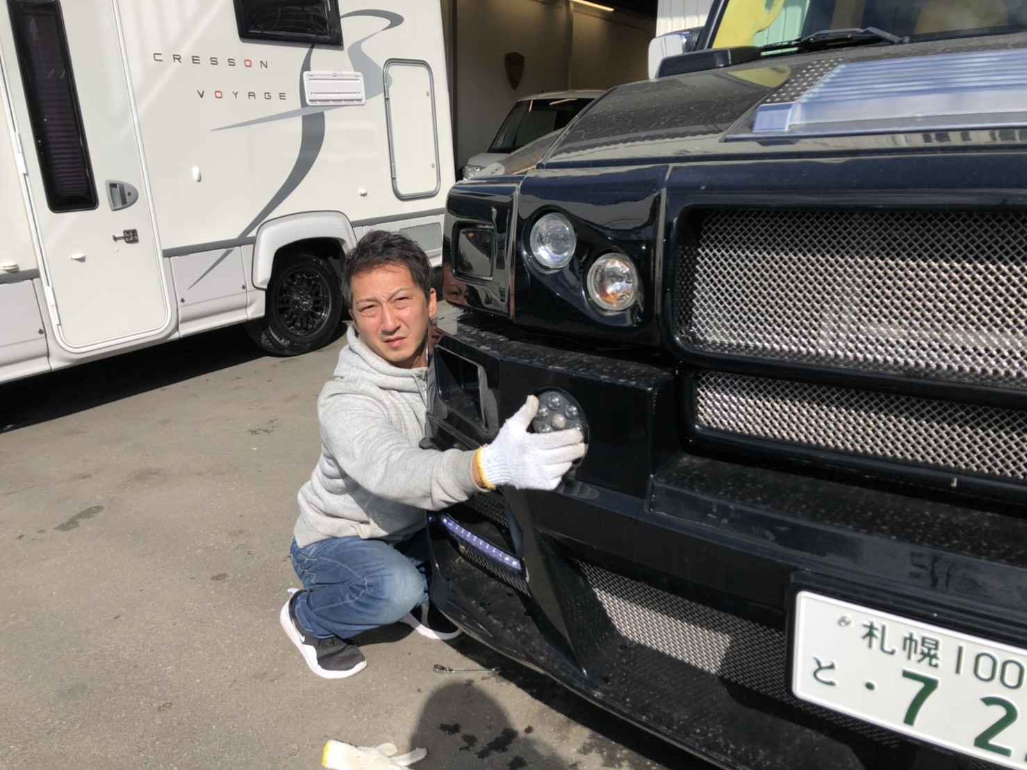 10月17日(木) 本店ブログ✊ 令和元年10月登録!レジアスエース ディーゼル登録済未使用車✊あります!! ランクル ハマー アルファード_b0127002_19071792.jpg