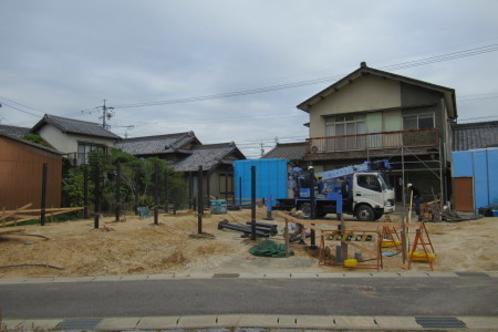 「駒場の家」杭工事_b0179213_20141111.jpg
