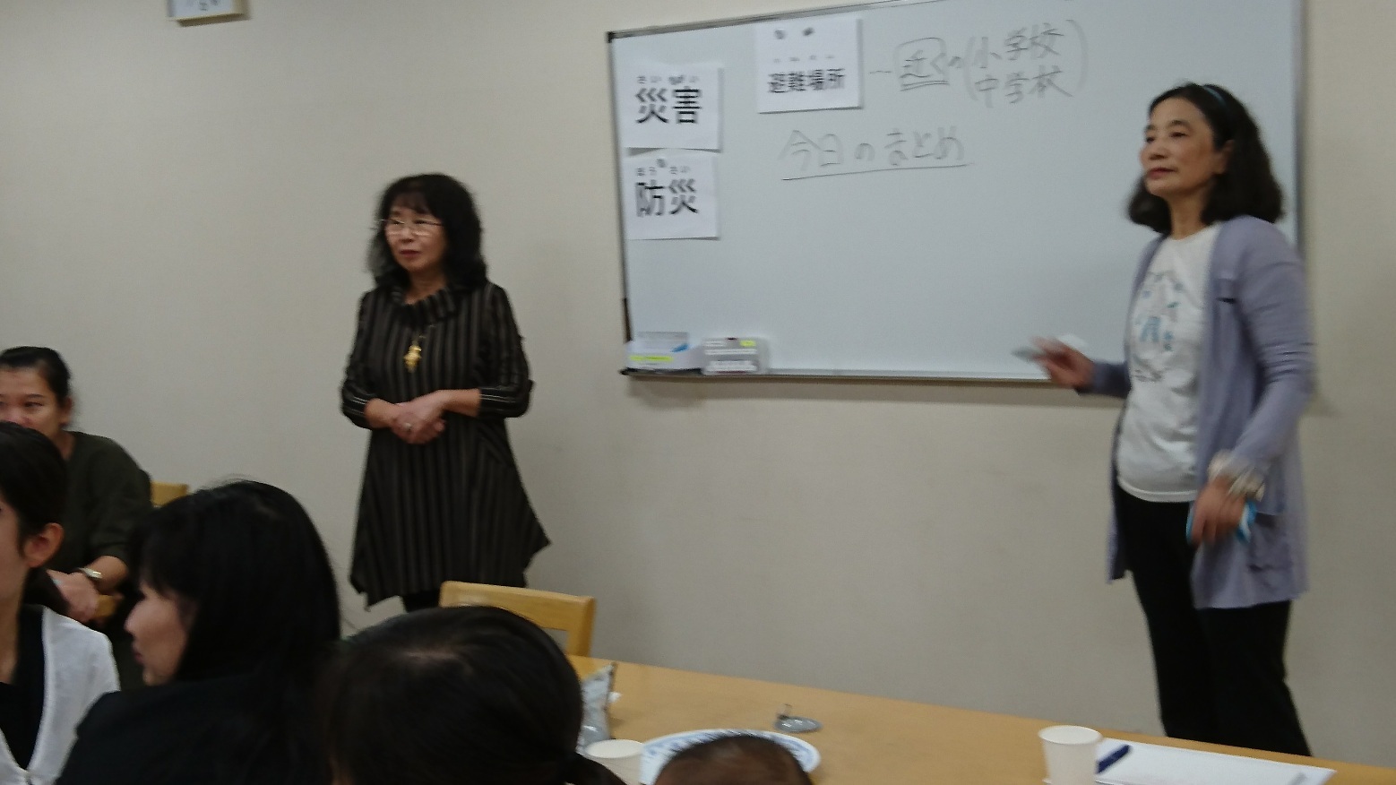 防災についてみんなで学びました! 火曜日朝教室_e0175020_10085513.jpg