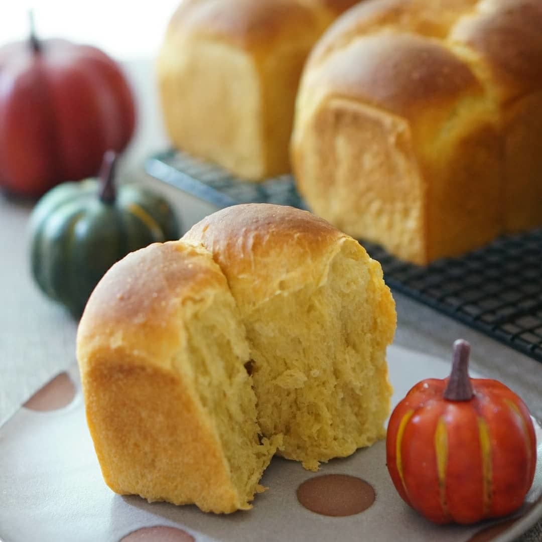 ハロウィーンdeかぼちゃ食パン_c0226331_13055811.jpg