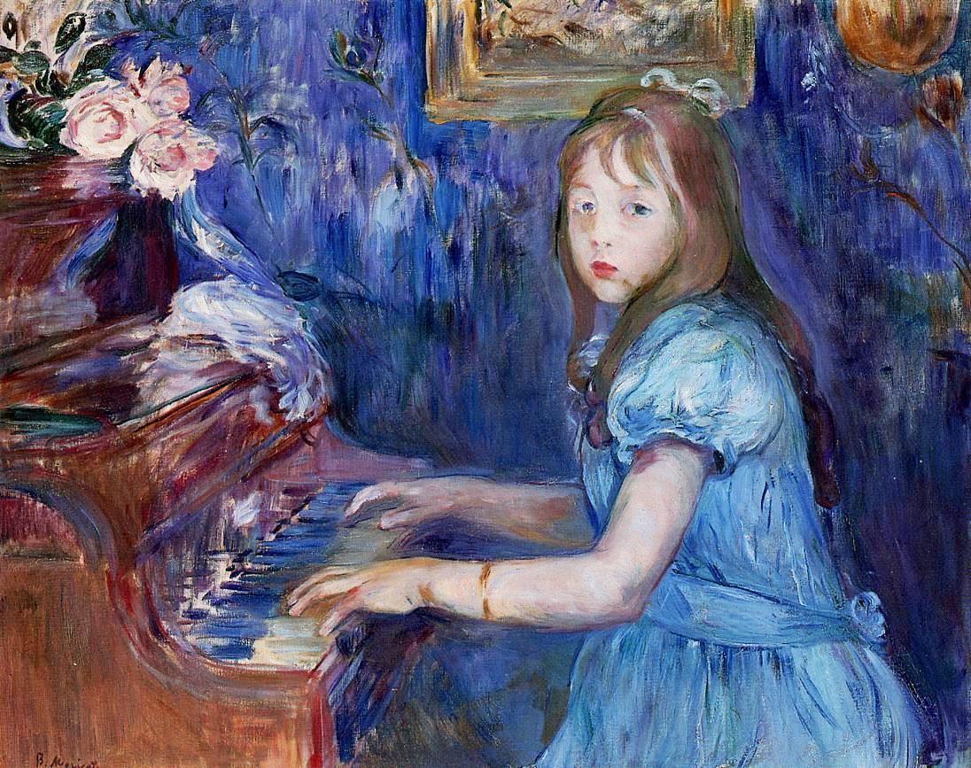 管55☆絵画☆ベルト・モリゾ☆ロリアンの港☆複製画