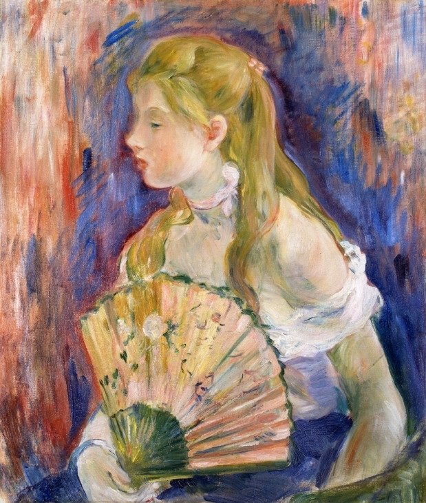 管55☆絵画☆ベルト・モリゾ☆ロリアンの港☆複製画