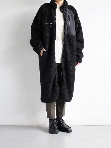 NOMA t.d.　Fleece Long Coat_b0139281_11453672.jpg