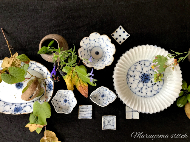 明日 から 小峠 貴美子 展 野の花 生活のうつわ Gallery円山ステッチ 佐野明子のblog