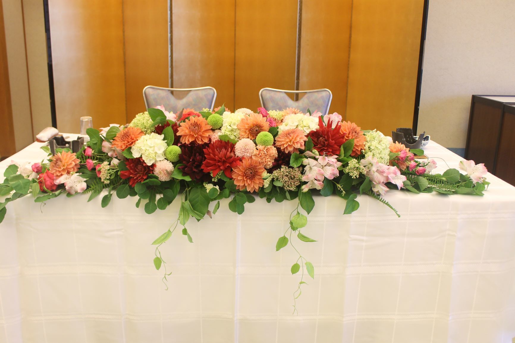 結婚式披露宴装花 : atelier mirai~アトリエ未来