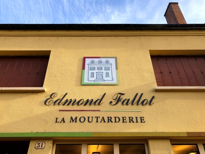 ディジョンのマスタード ファロ、アトリエ見学しました! La Moutarderie Edmond Fallot_a0231632_22543041.jpg