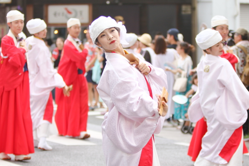 第66回よさこい祭り 本番2日目 愛宕競演場 TACYON その1_a0077663_18534237.jpg