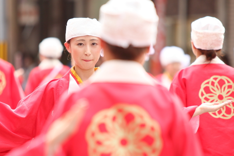 第66回よさこい祭り 本番2日目 愛宕競演場 TACYON その2_a0077663_18572682.jpg