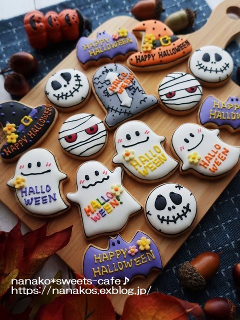 ハロウィンクッキー*新入りオバケちゃん_d0147030_21382520.jpg