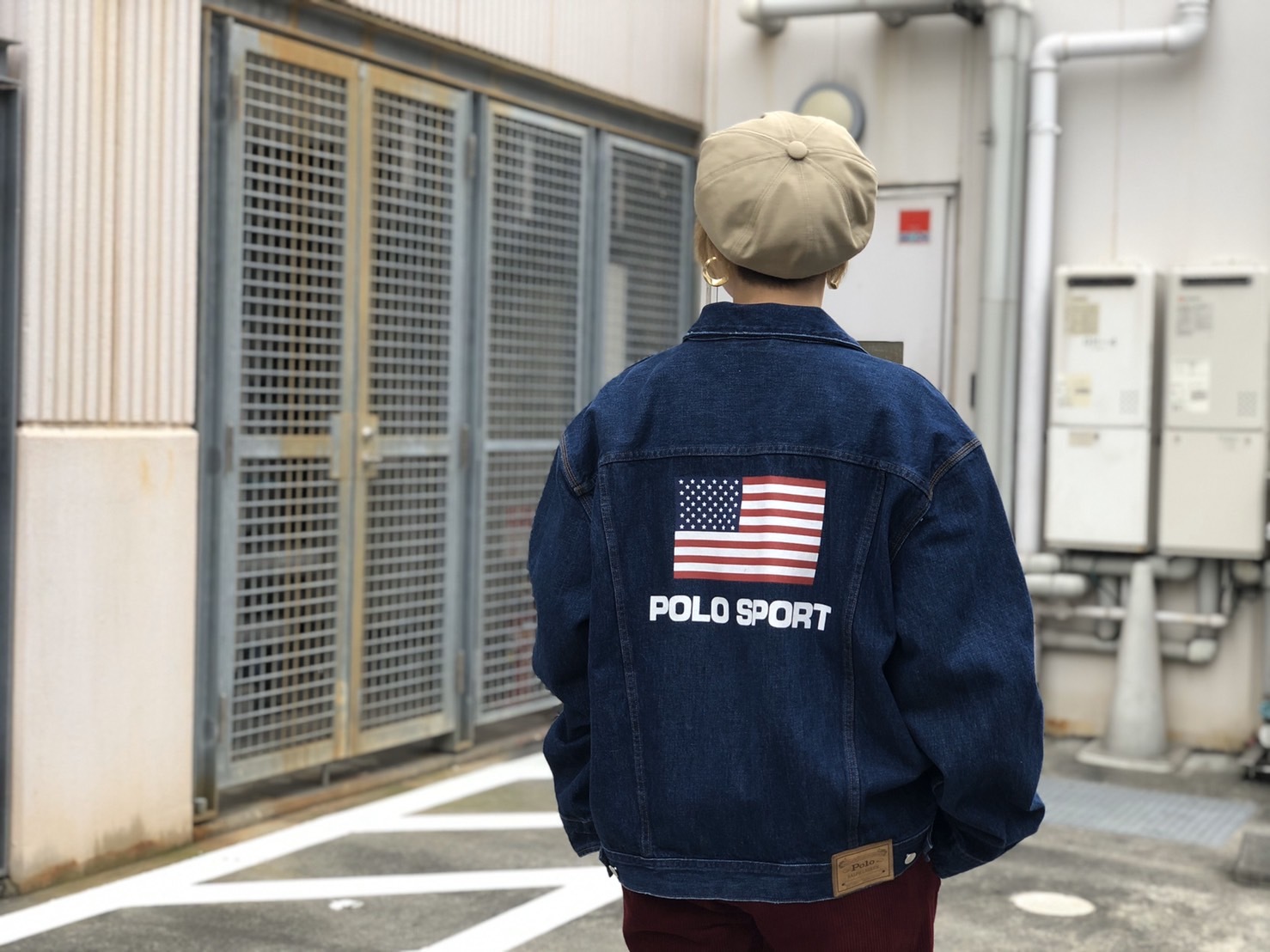 POLO SPORT US FLAG DENIM JACKET!!! : Eightys Antiques blog POLO SPORT US FLAG DENIM JACKET!!! : Eightys Antiques blog