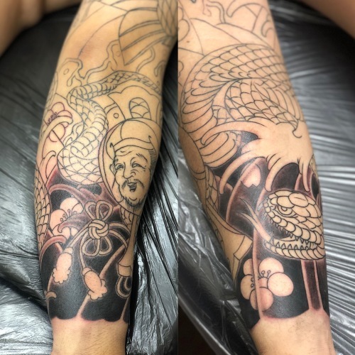 刺青 分身 和彫り Tattoo 兵庫県 神戸市 Monster Skin