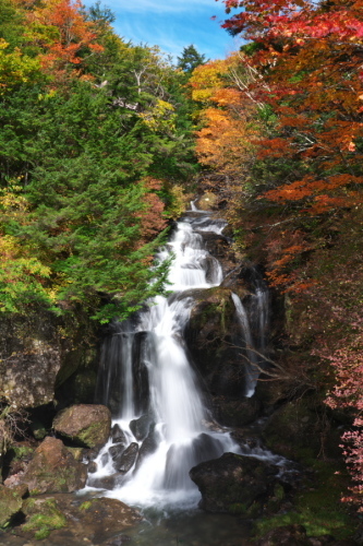 奥日光　龍頭滝の紅葉_a0263109_18510036.jpg