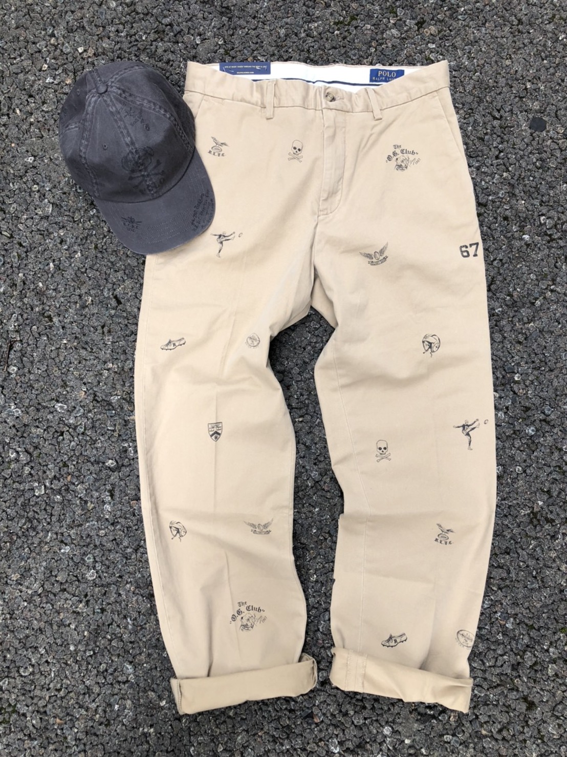 Polo Ralph Laurenの手描き風プリントチノ : Import Select Shop NoseLow Polo Ralph Laurenの手描き風プリントチノ : Import Select Shop NoseLow