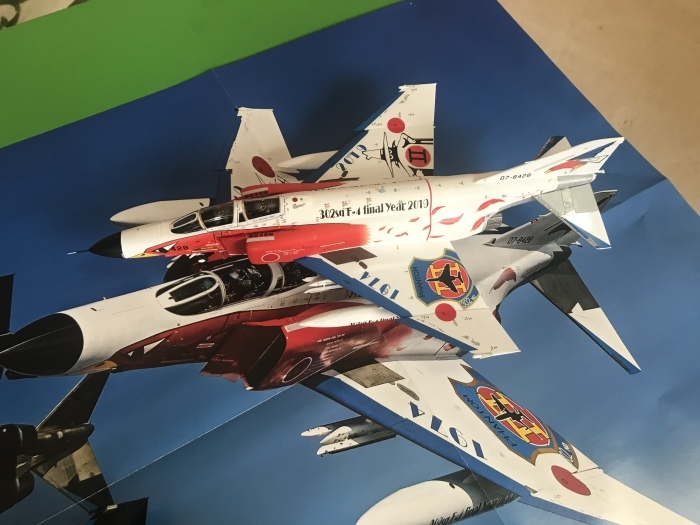 F-4EJ改 第302飛行隊ファントム最終年2019記念塗装 ホワイト、ブラック_c0223634_20135780.jpeg