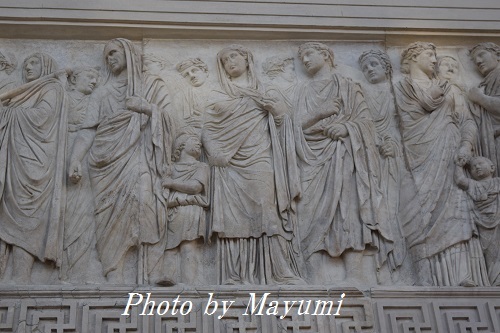 アウグストゥスの平和の祭壇(アラ・パキス)と業績録♪ ローマより愛をこめて