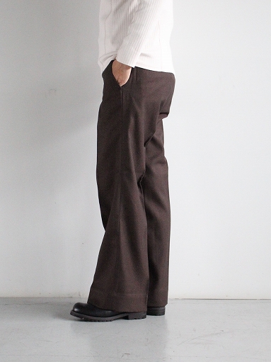 綿64%ポリエステル36%Needles Side Tab Trouser - Brown /  M