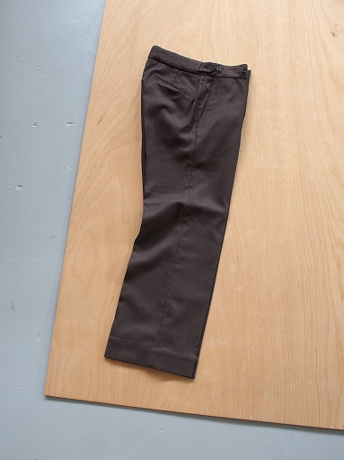 NEEDLES Side Tab Trouser - Elastic Poly Tweed / Brown _b0139281_17404874.jpg