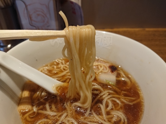 10/22 らあめん花月嵐立川北口店 蔦 醤油Soba ¥900_b0042308_22412829.jpg