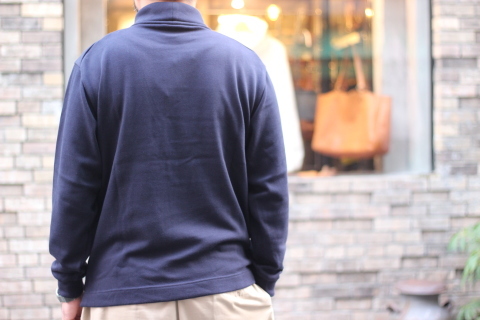 「Jackman」柔らかく滑らかな \"Heavy Pima Sweat Highneck\" ご紹介_f0191324_08131036.jpg