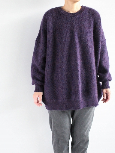 NEEDLES　Mohair Big Sweater - Plain / Purple_b0139281_1332796.jpg
