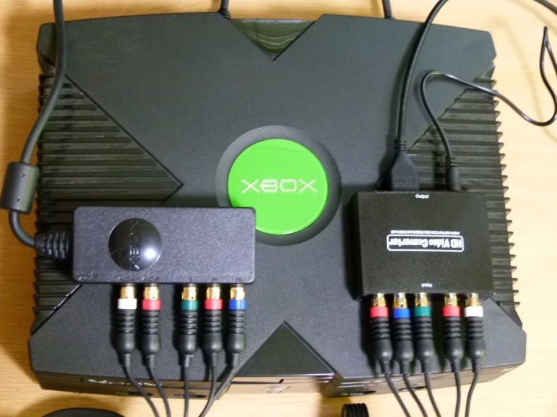 初代XBOXをHDMI出力する方法(Original xbox Component to HDMI
