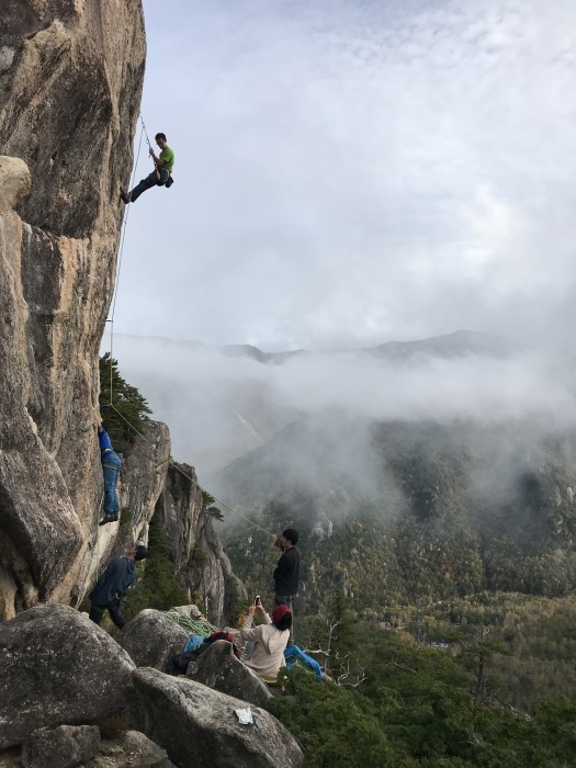2019年10月20日、小川山、一日遊べた5峰_b0037220_16283164.jpg