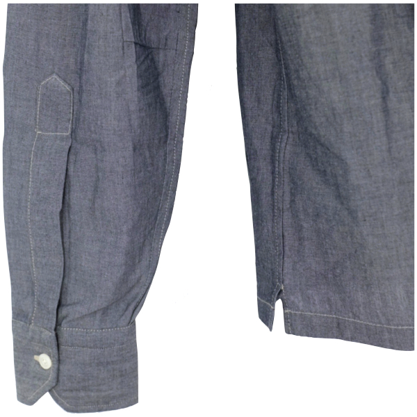 Salvatore Piccolo サルヴァトーレ・ピッコロ シャンブレーシャツブルゾン \"GIGI\"_c0118375_23425875.jpeg