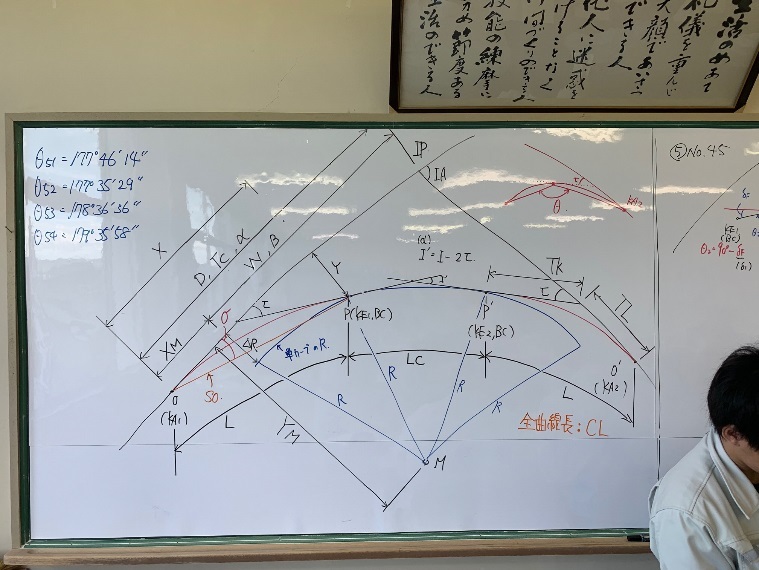 クロソイド曲線に挑む 青森技専校の訓練日誌